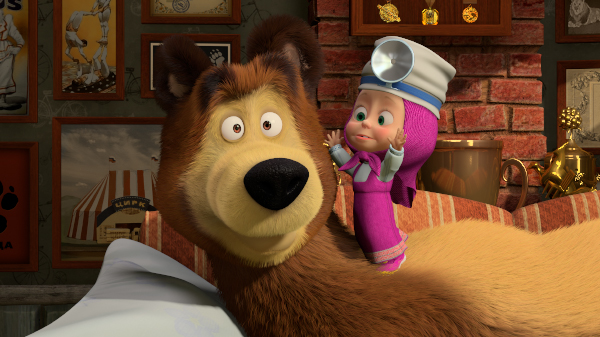 Мультфильм "Маша и медведь"